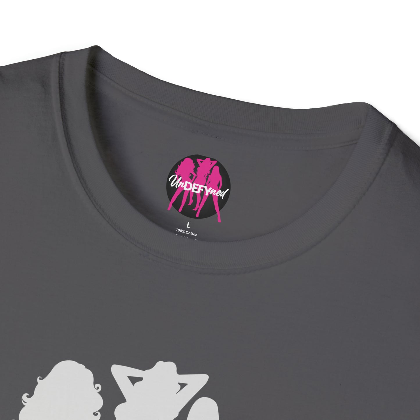 Unisex Softstyle T-Shirt (Grey logo)