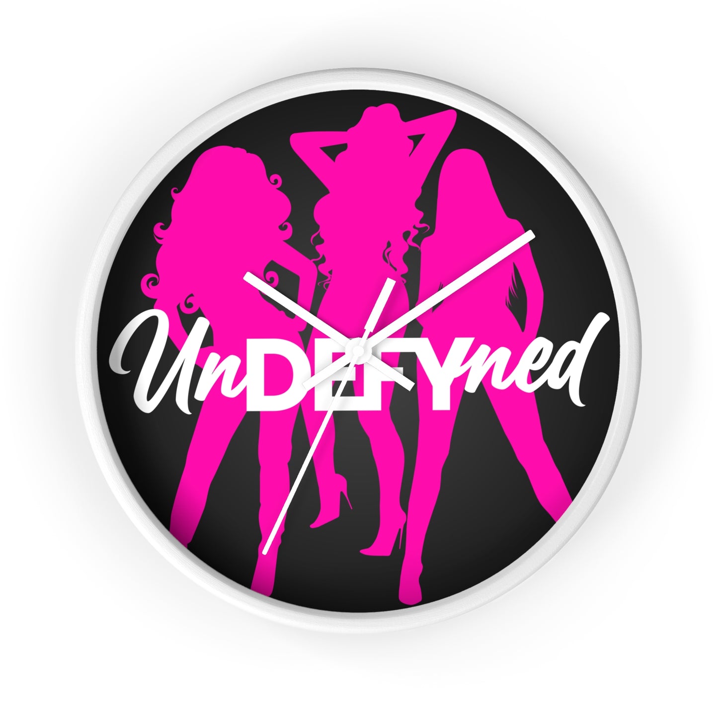 Wall clock (Pink logo)