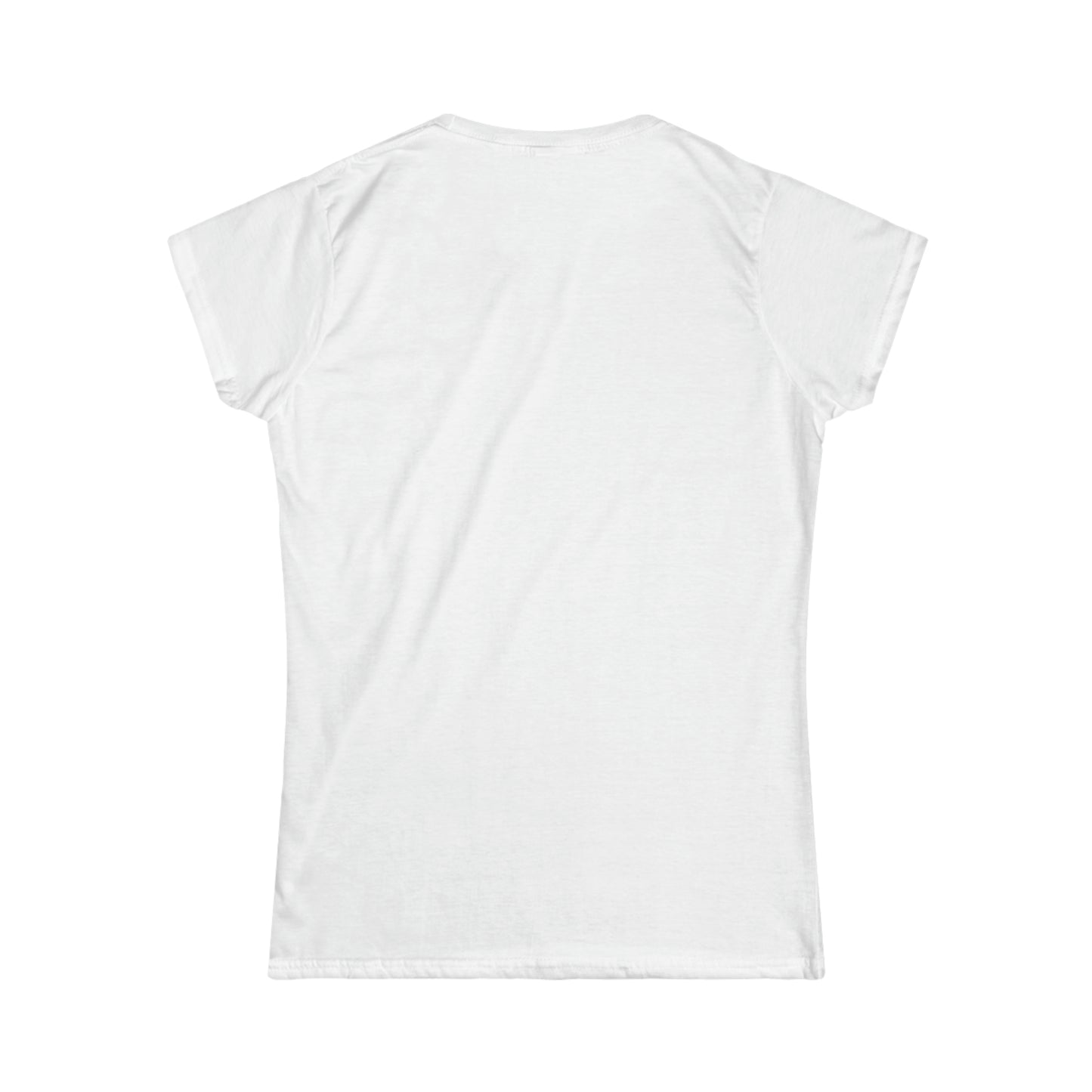 Women's Softstyle Tee (Grey logo)