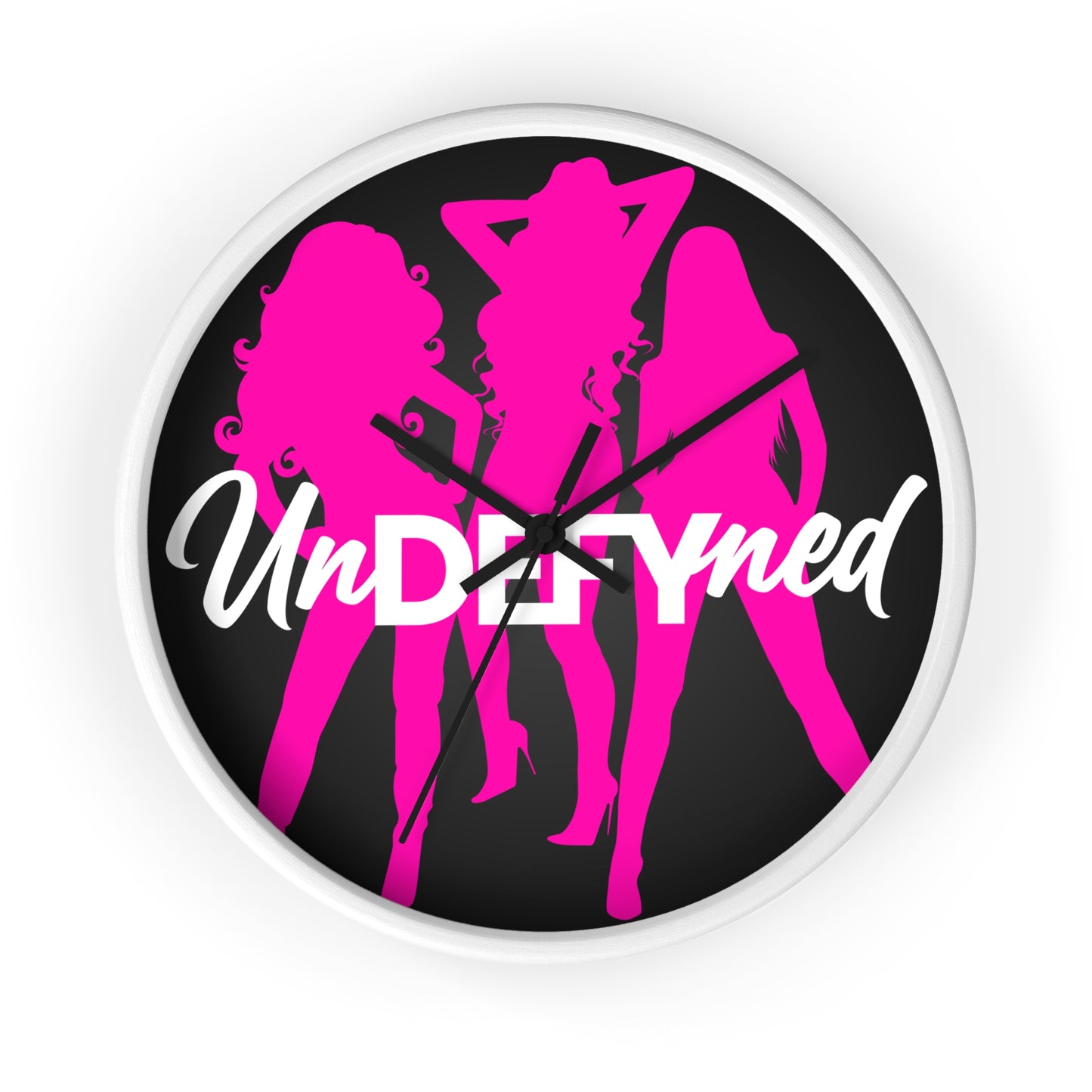 Wall clock (Pink logo)