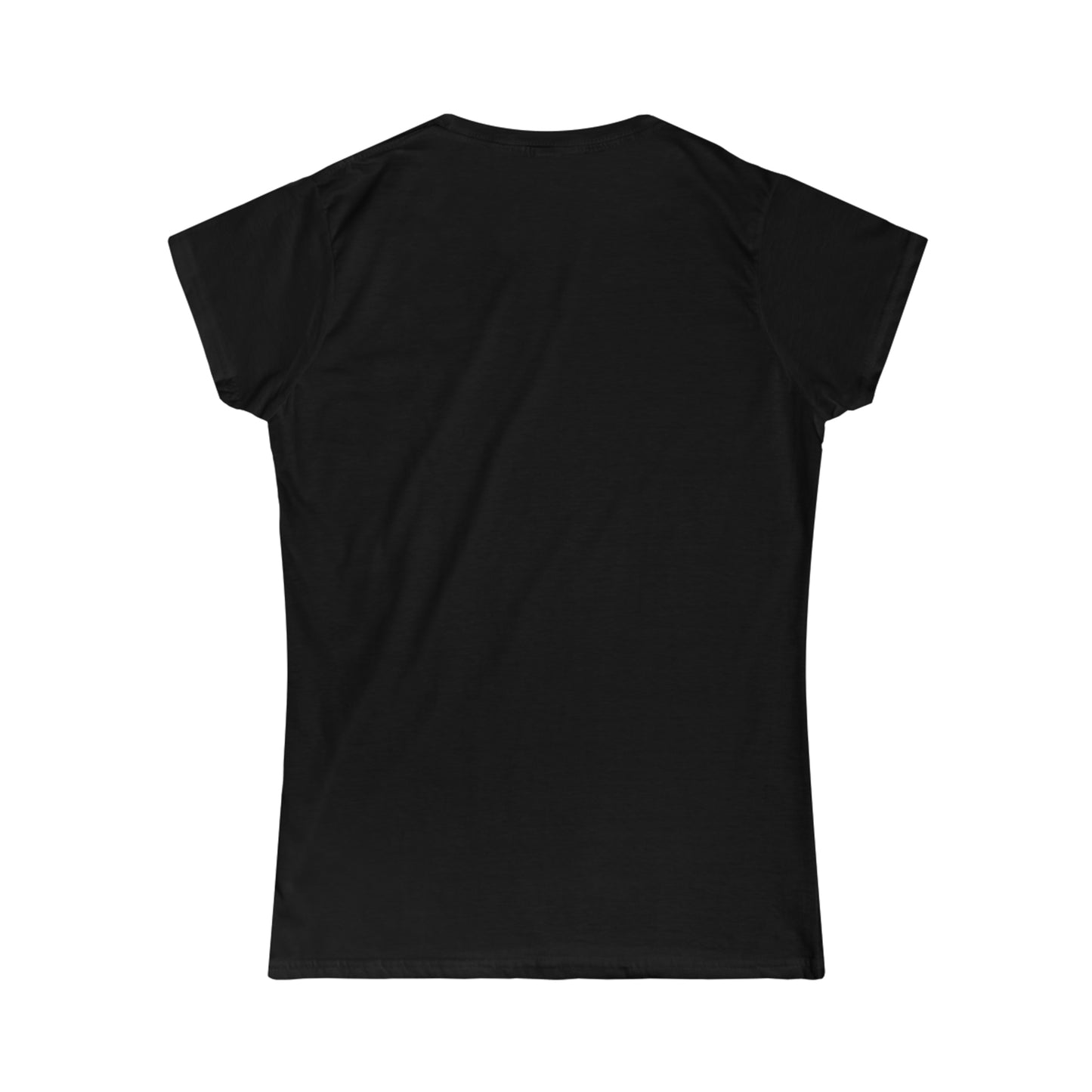 Women's Softstyle Tee (Pink logo)