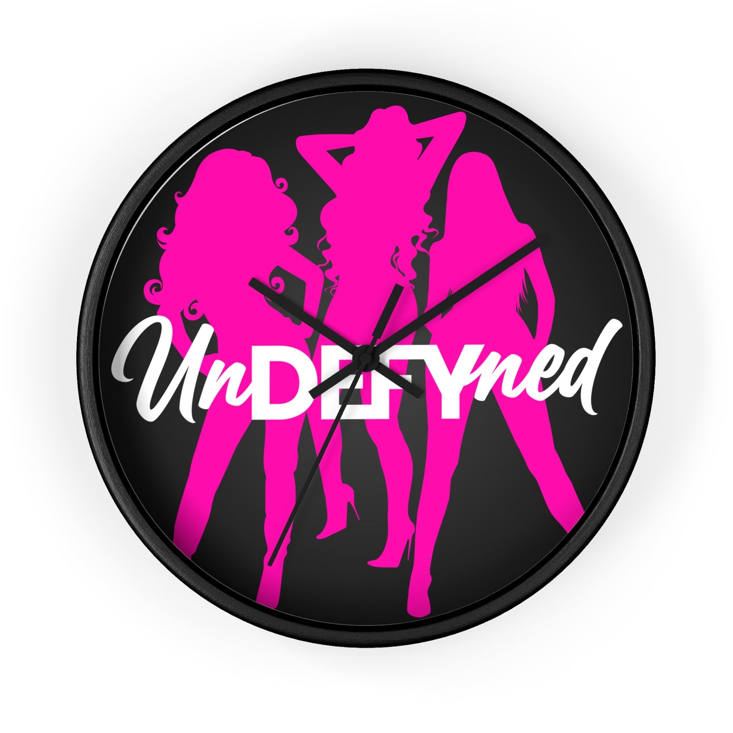 Wall clock (Pink logo)