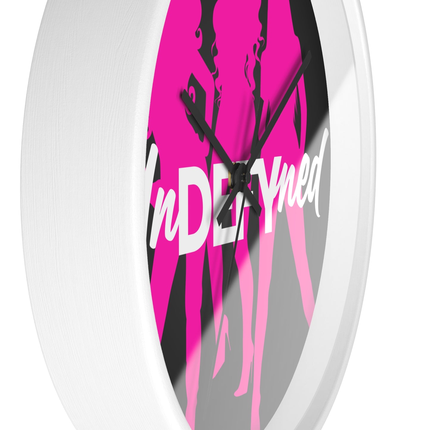 Wall clock (Pink logo)