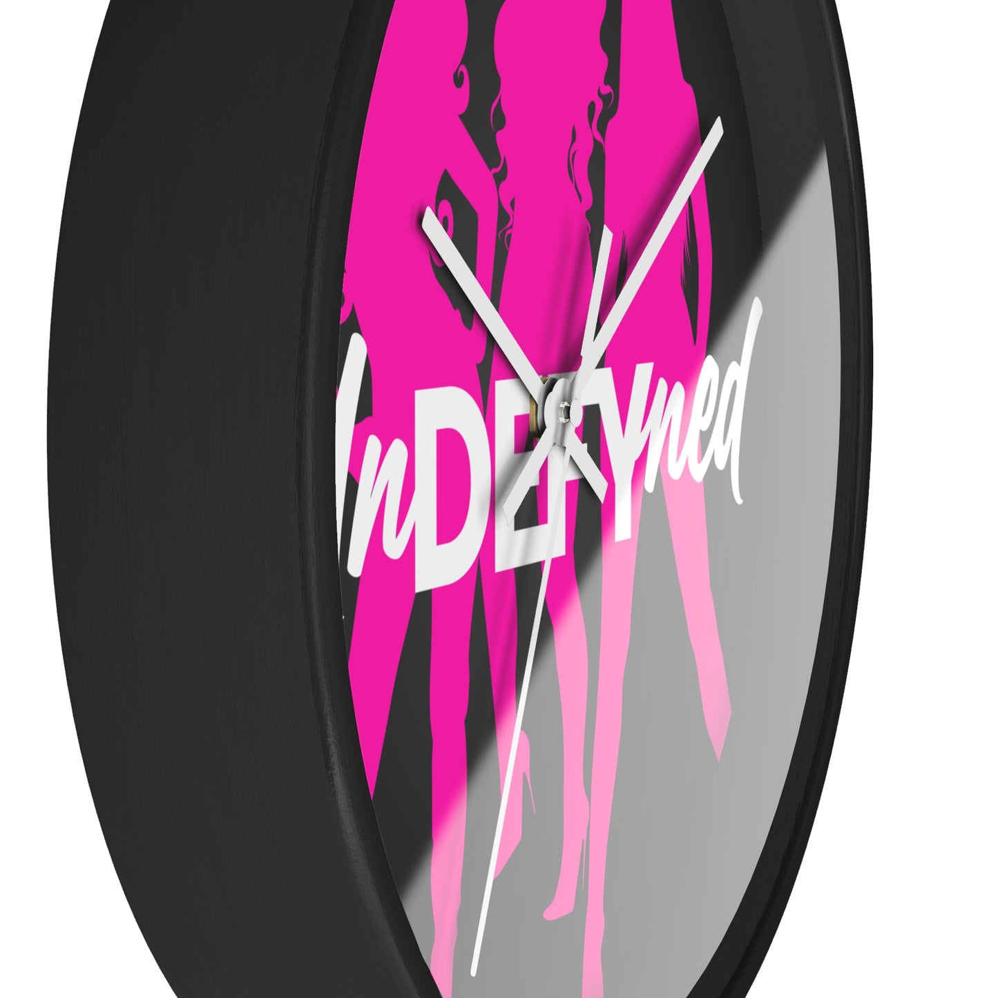 Wall clock (Pink logo)