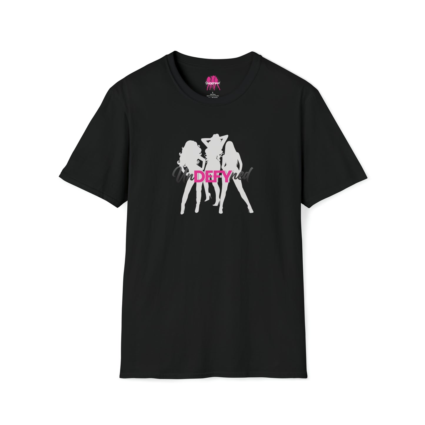 Unisex Softstyle T-Shirt (Grey logo)