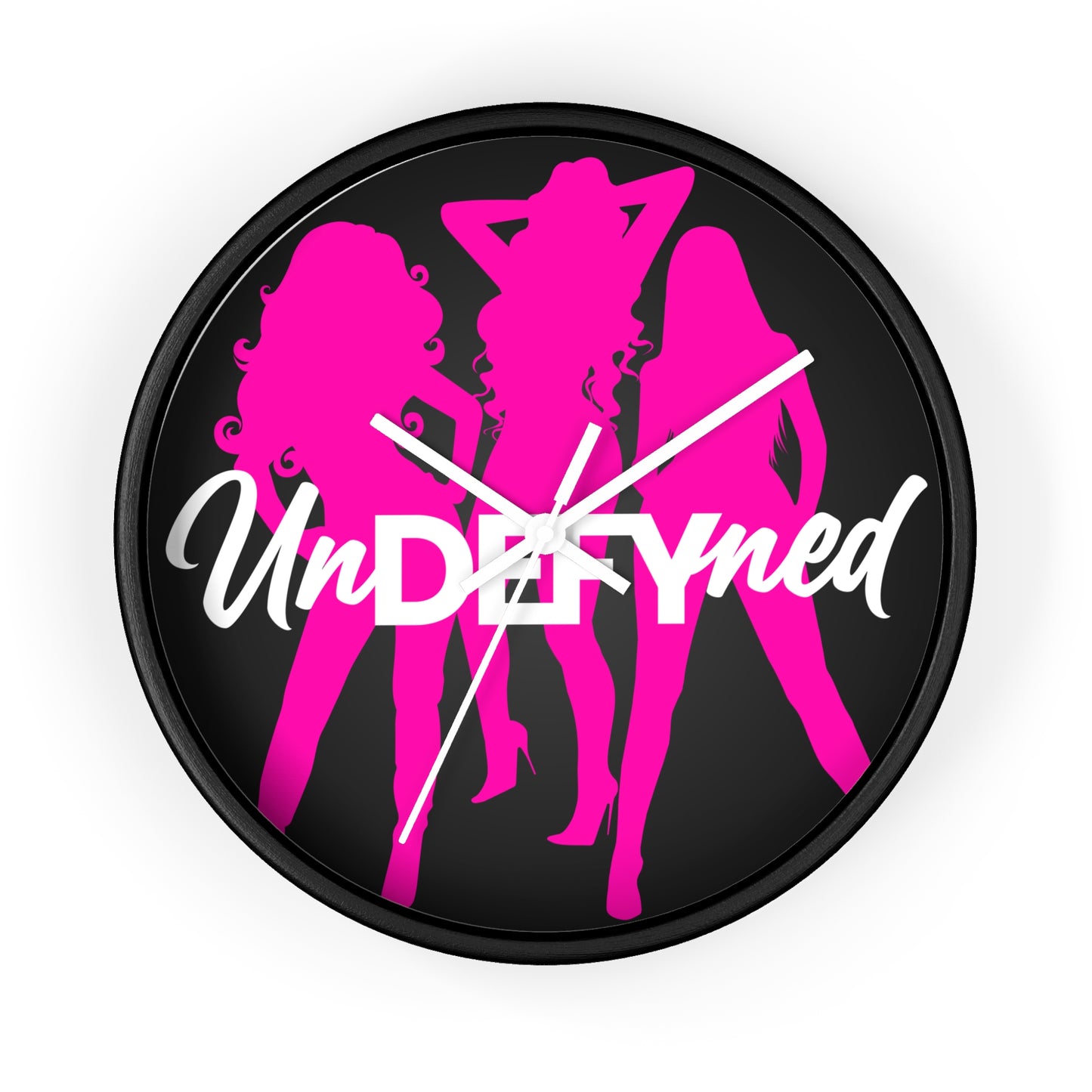 Wall clock (Pink logo)