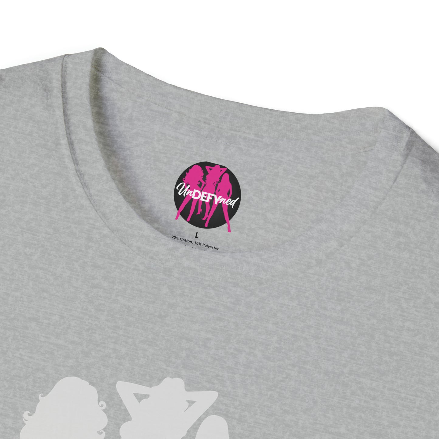 Unisex Softstyle T-Shirt (Grey logo)
