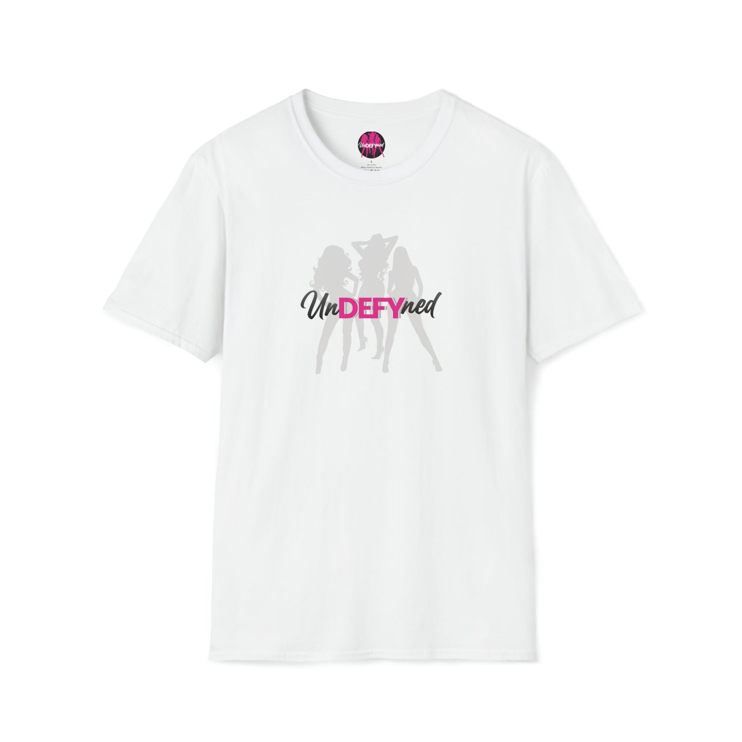 Unisex Softstyle T-Shirt (Grey logo)