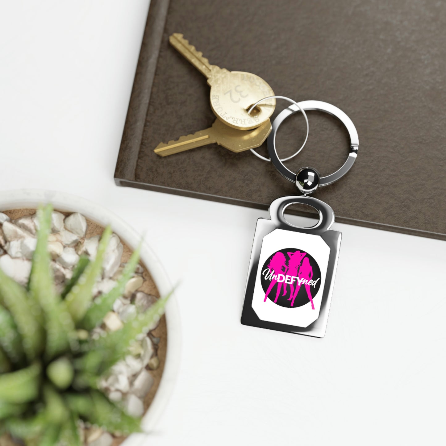 Rectangle Photo Keyring