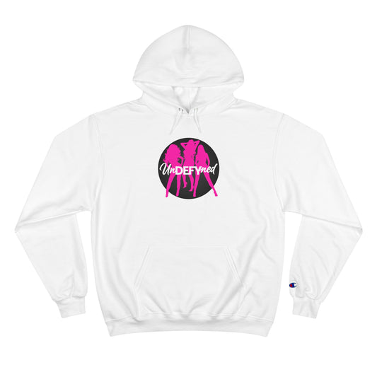 Champion Hoodie (Pink logo)